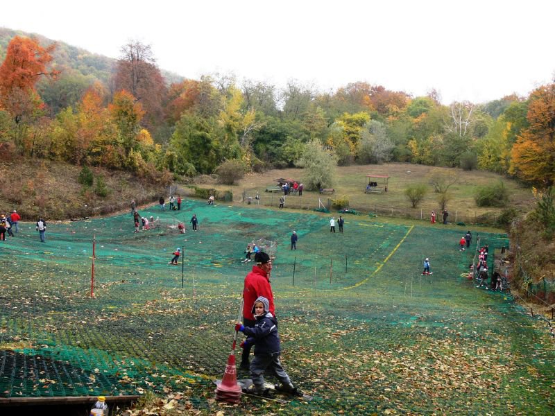 Síiskola a János-hegyen