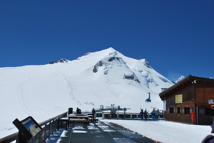 Vasárnapi kép a francia Grande Motte gleccseren (Tignes)