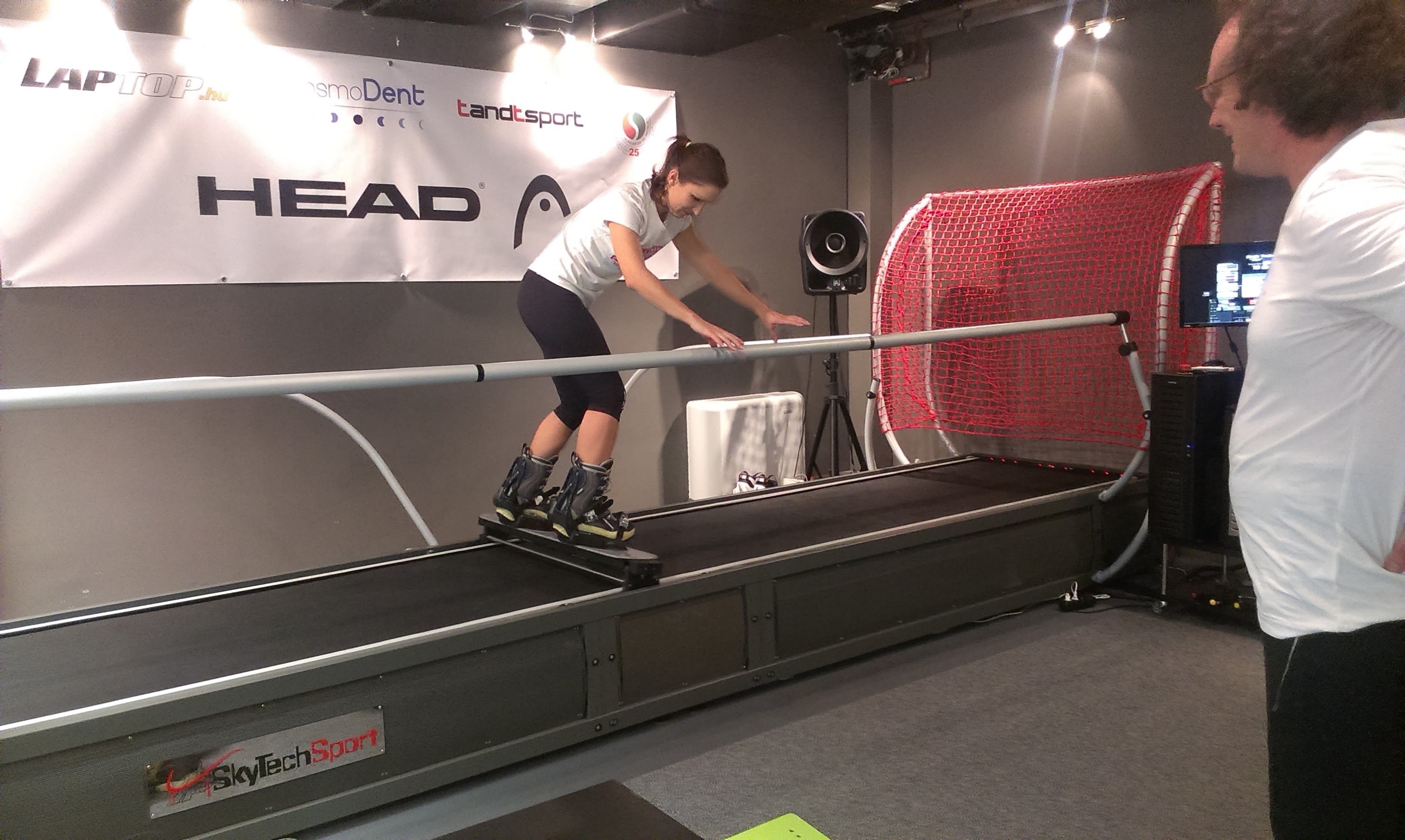 A snowboardnál jól jött a kapaszkodó