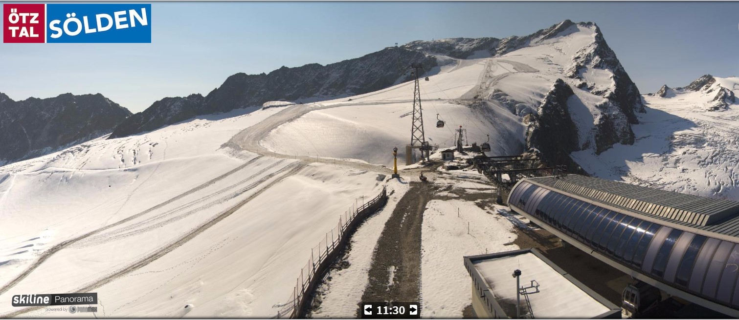 Sölden pénteken - fotó: panomax.at