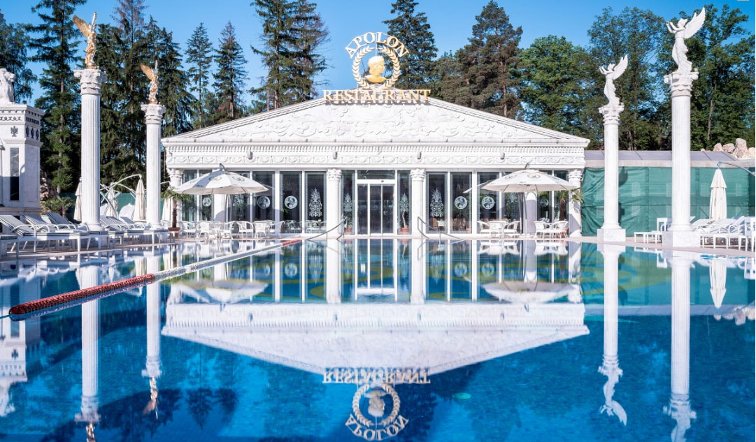 Az előkelő, ókori stílusban épült Aphrodite - Rajecfürdő