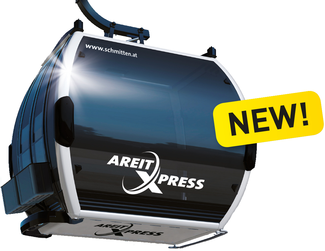 Az új kabin - fotó: Schmittenhöhebahn AG