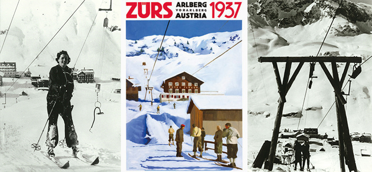 Ausztria első síliftje Zürs síterepén | Fotó: doppelmayr.com