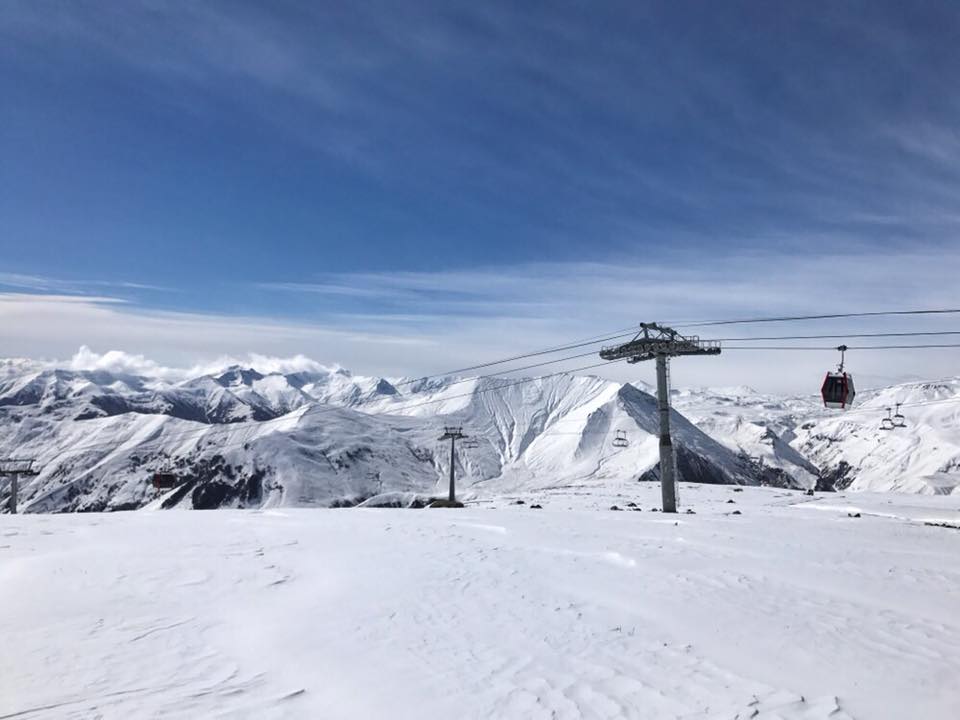 Havazás után napsütés - fotó: Gudauri