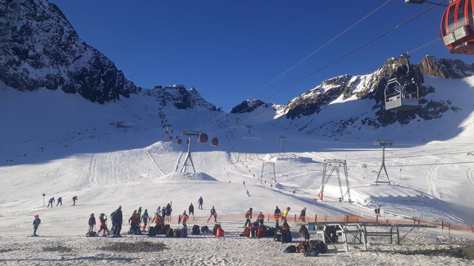 Stubai gleccser csütörtökön - fotó: facebook