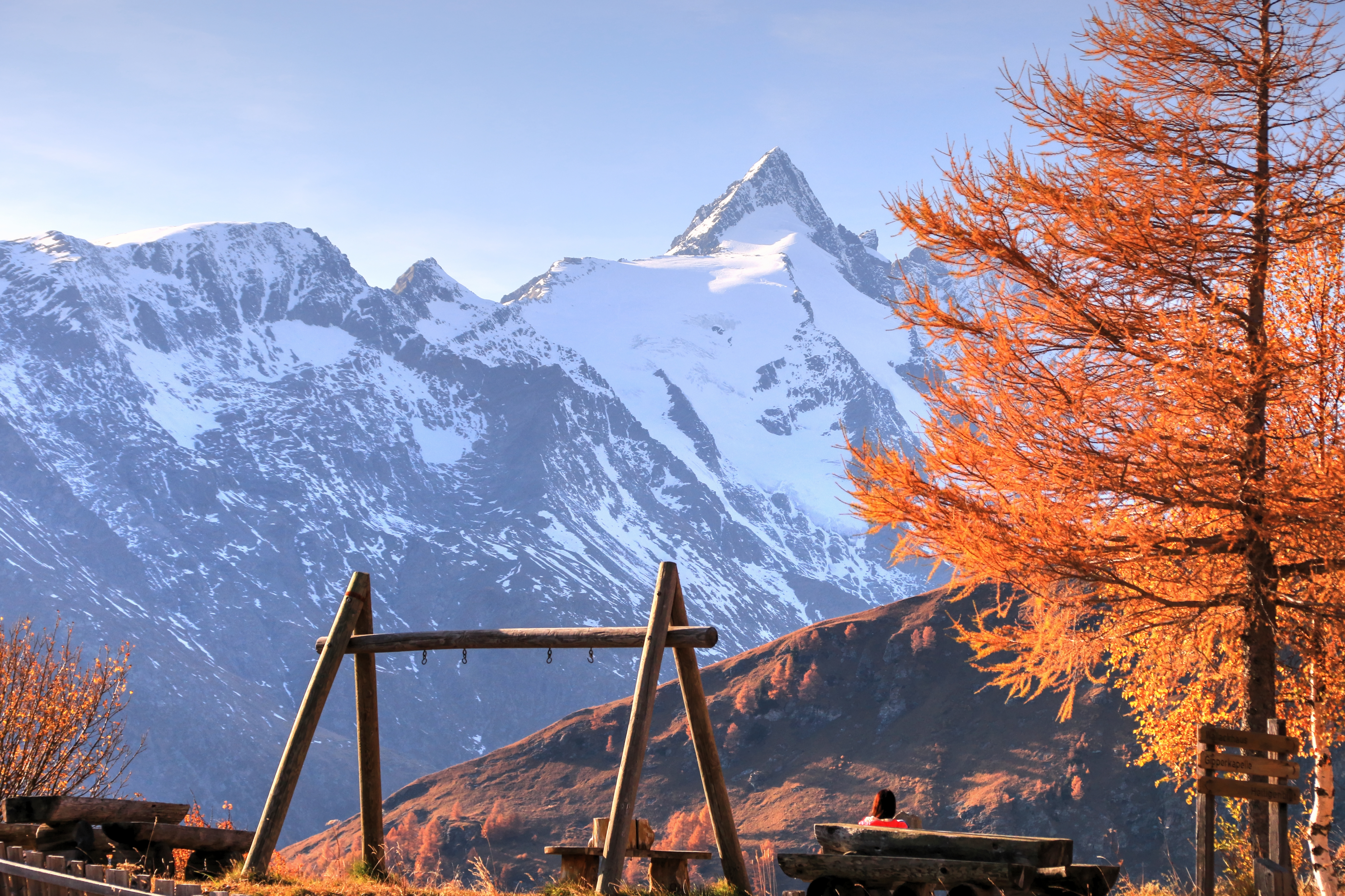 Az aranyló ősznek vége (Grossglockner) - fotó: Stánicz Balázs