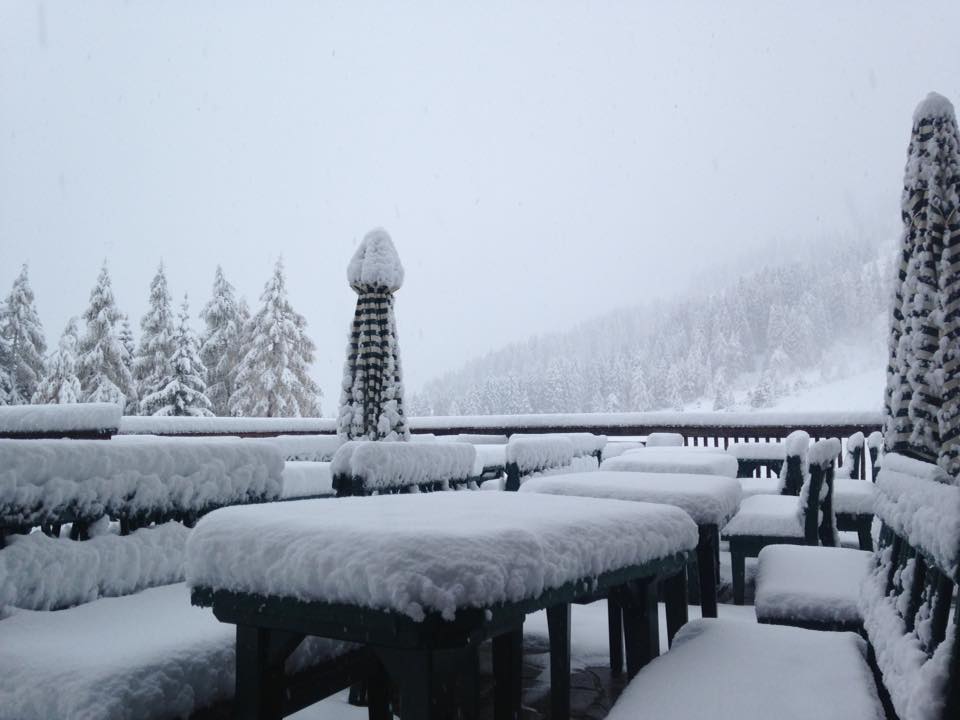 Hochkönigen is befehéredtek a hegyek - fotó: facebook