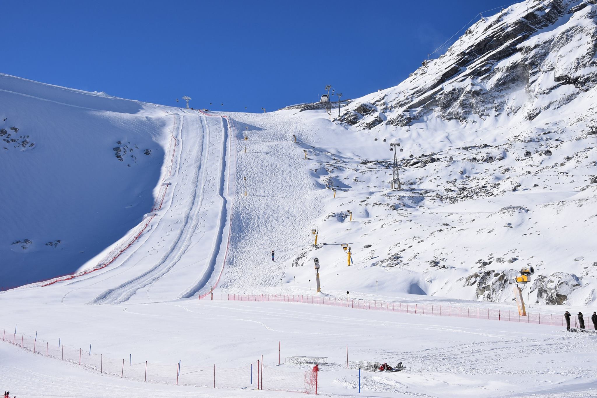 A módosított rész a meredek után