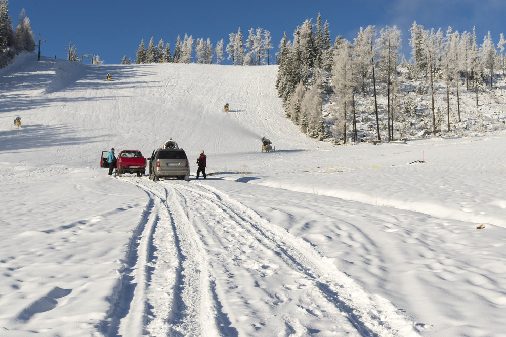 A Csorba-tó feletti pálya