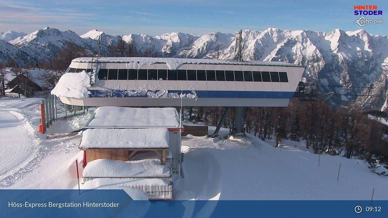 Hinterstoder, webkamera kép szerdán