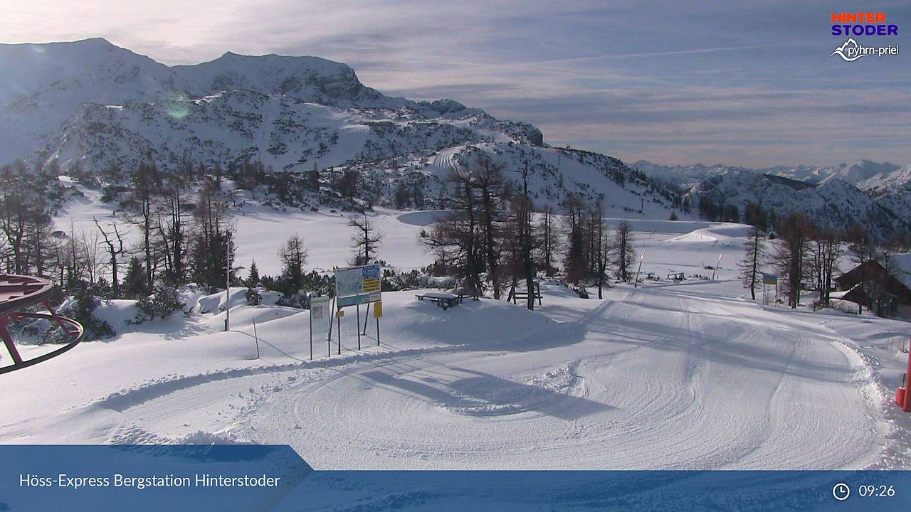 Hinterstoder, webkamera kép szerdán