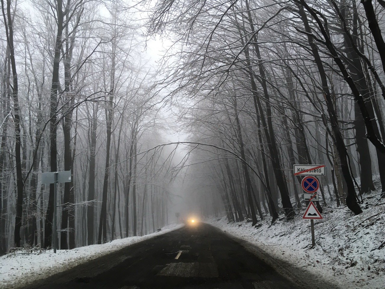 Kékestető ma délután (Kép. sielok.hu)