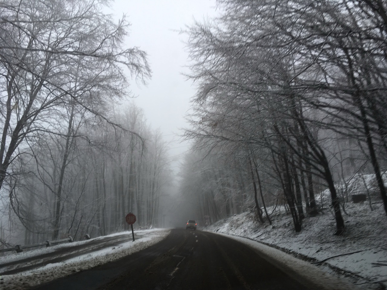 Kékestető ma délután (Kép. sielok.hu)