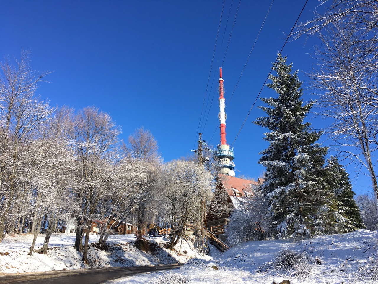 Kékestető ma délután | Kép: sielok.hu