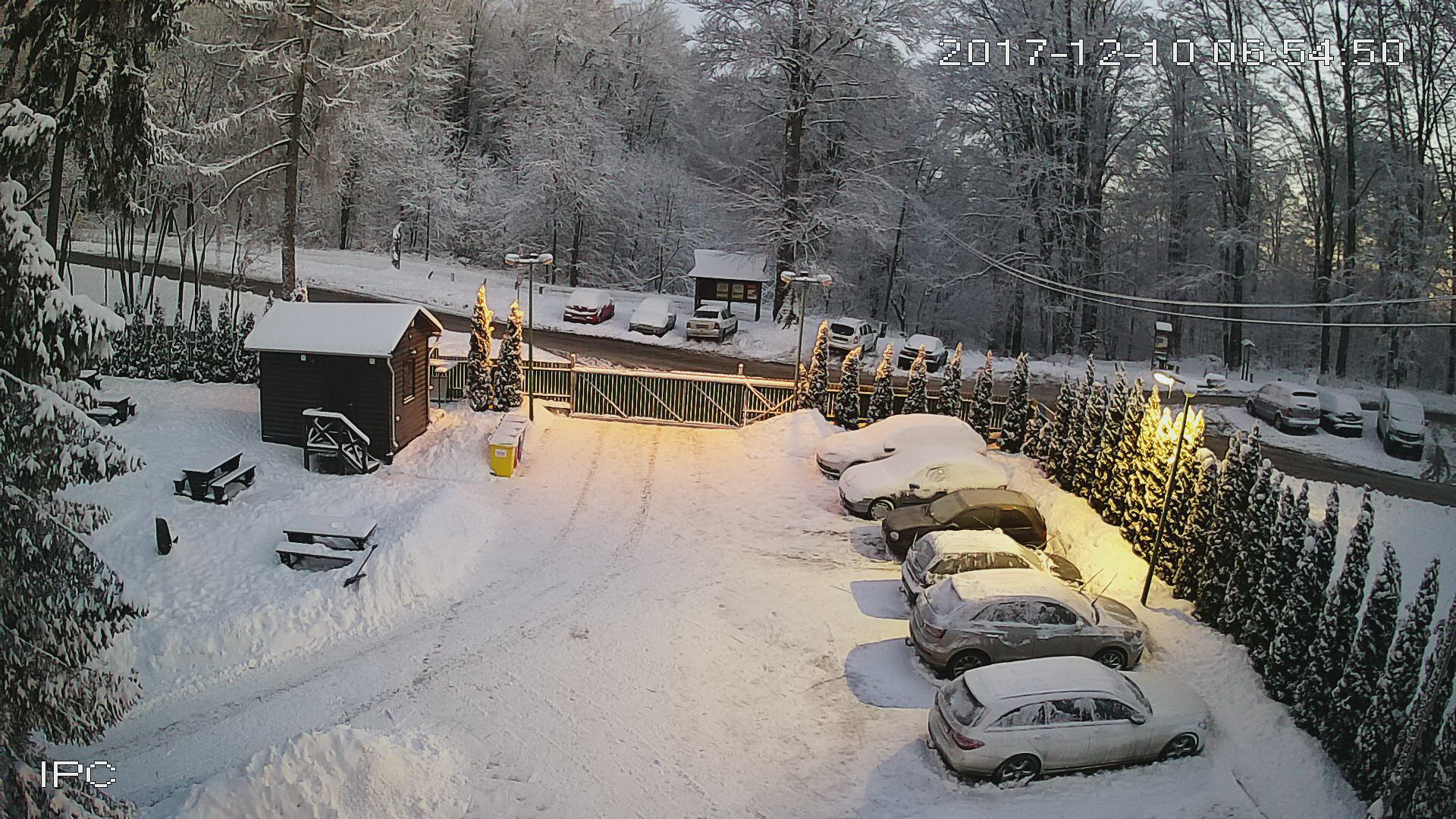 Webkamera kép vasárnap reggel - Fehér Sas Panzió, Bánkút