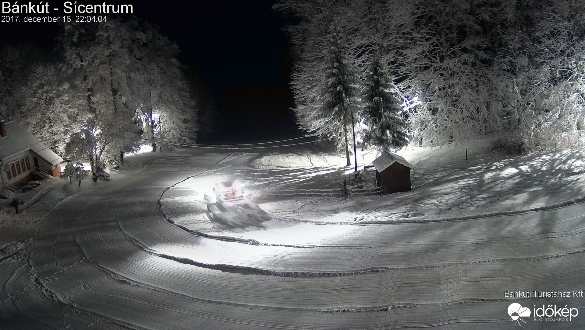 Tegnap esti ratrakolás Bánkúton