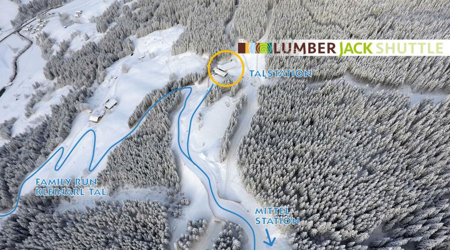 Family Run néven új családi kék pálya - fotó: Shuttleberg Flachauwinkl - Kleinarl