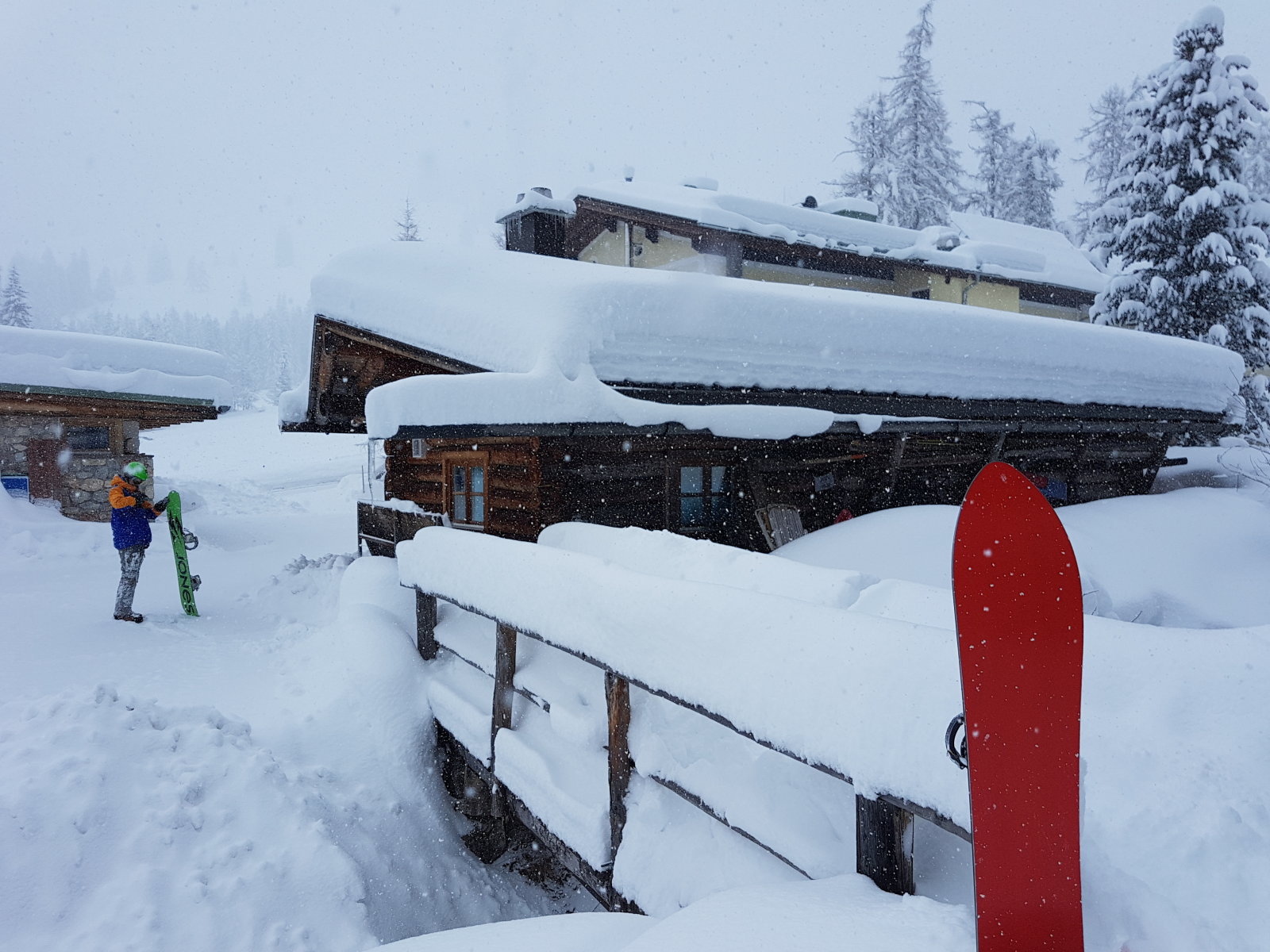Sok hó a Hochkönig régióban - fotó: Golo