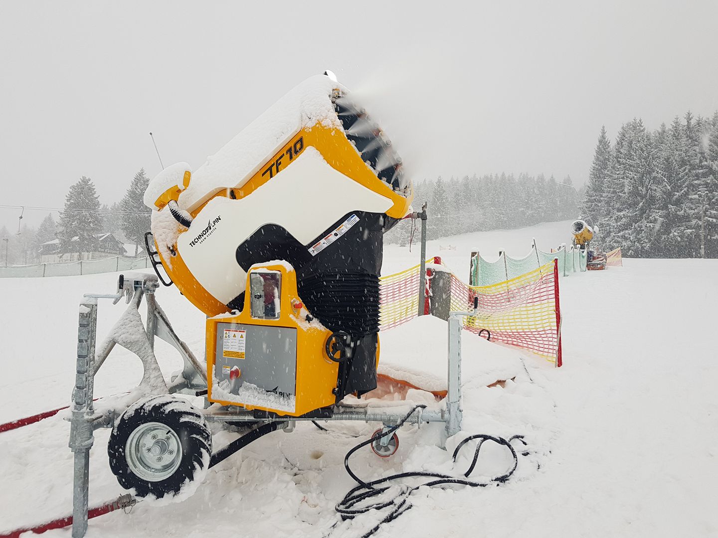 A síterep új szerzeménye, Techno Alpin TF10