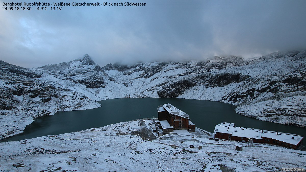 Weißsee - fotó: webkamera