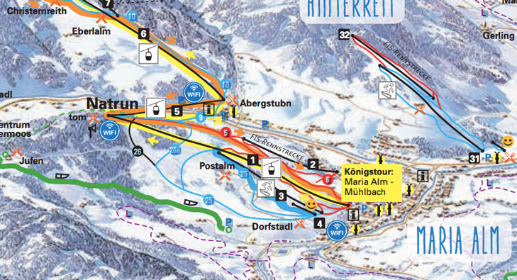 Pályatérképen az új felvonók