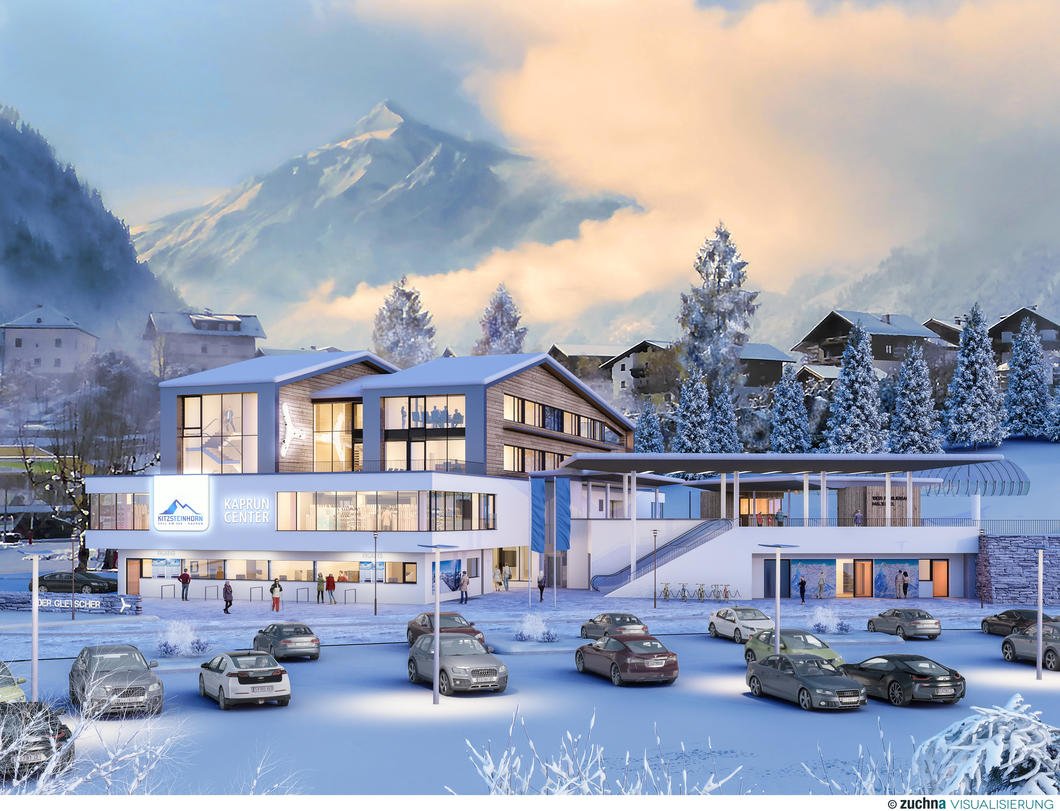 Kaprun Center látványterve