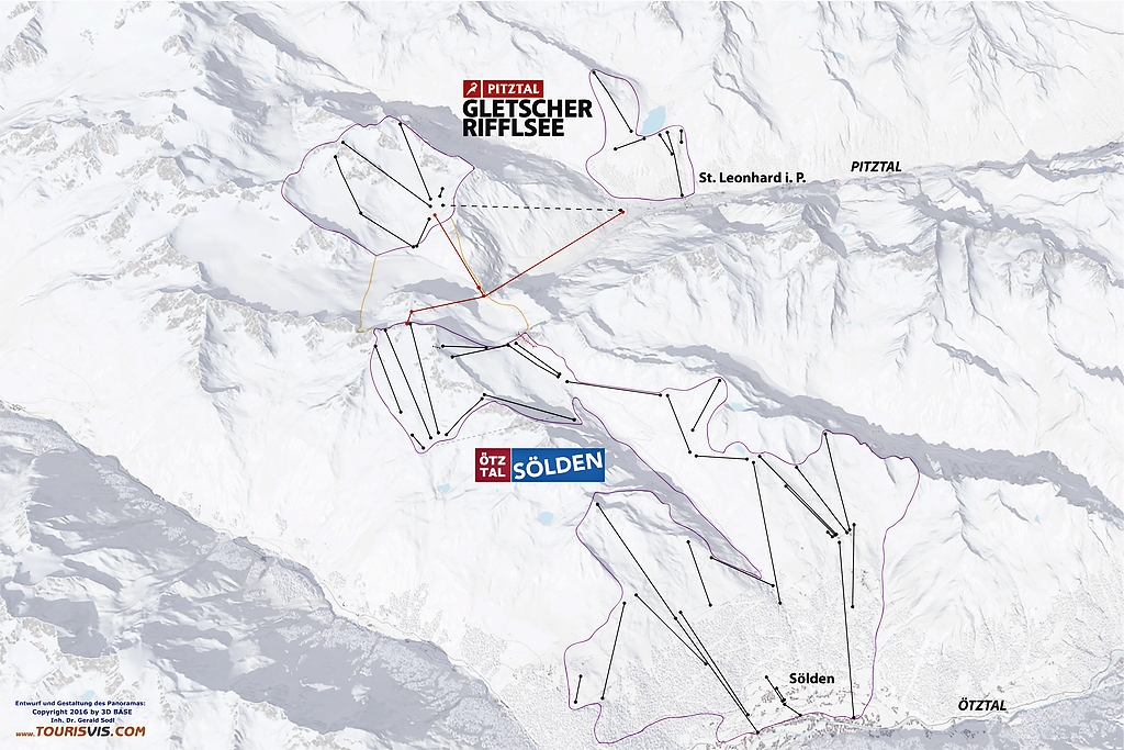 Az új liftek tervezett helye