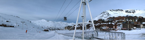 Val Thorens webkamera-képe ma reggel Élőkép: www.livecam.valthorens.com