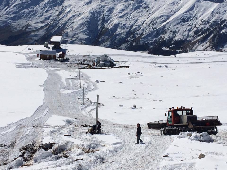 Az egyik új tányéros október végén - Fotó: Gudauri Official