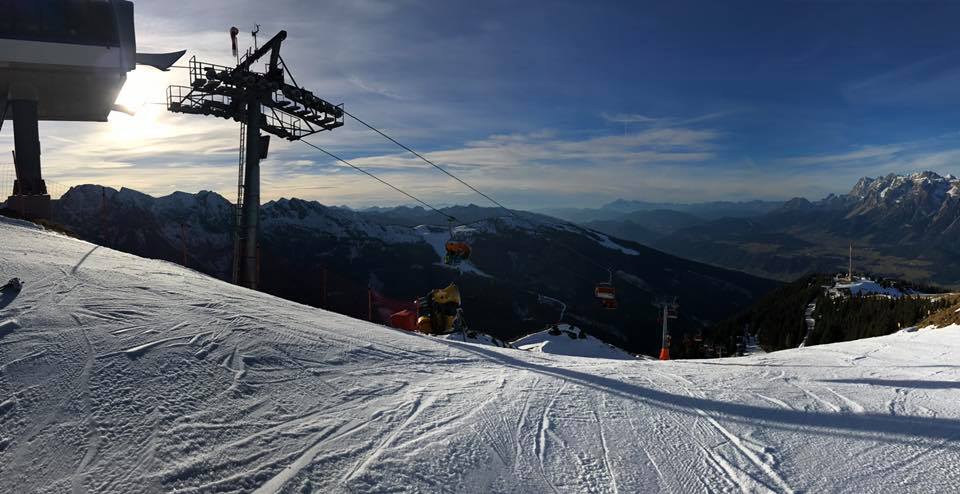 Hausban (Schladming) optimálisak a pályák