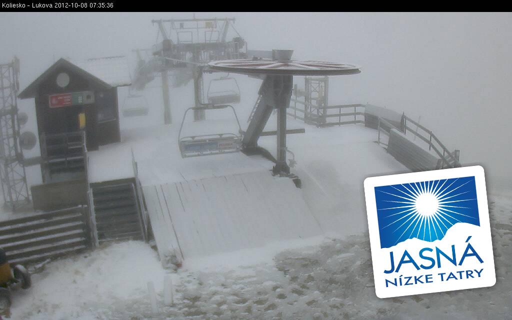 Chopok-Jasna ma reggel