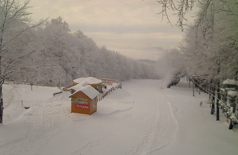 Megkezdődött a hóágyúzás!