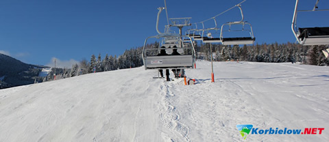 Korbielów új, négyszemélyes ülőliftje