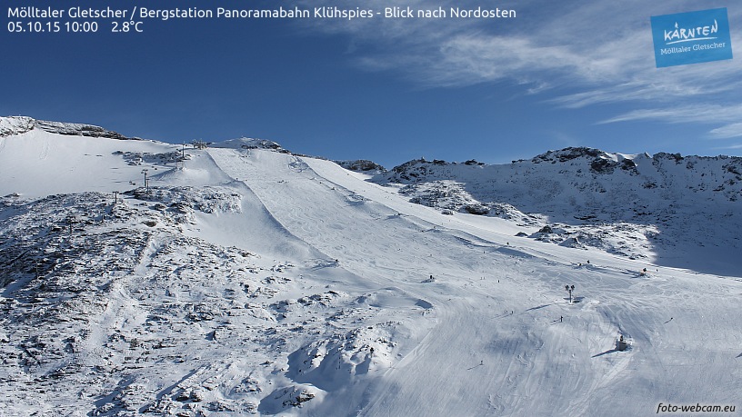 Mölltal hétfő reggel - Fotó: foto-webcam