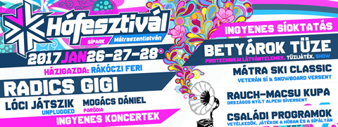 A 2017-es Hófesztivál programja