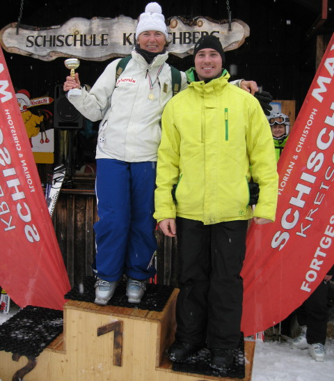 Dr. Wahlstab Sigrid és Vajda Attila a díjkiosztón