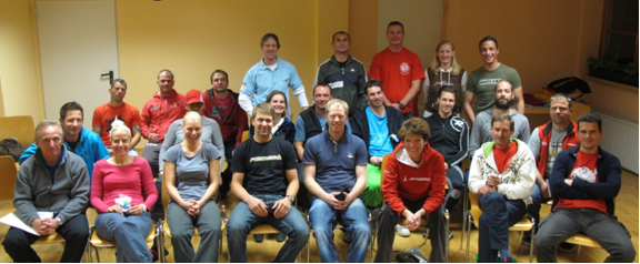 Az SMSZ kiképző csapata svájci kollégákkal