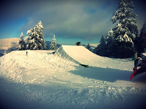 A snowpark