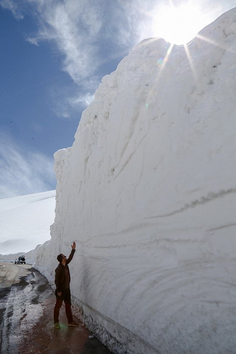 Hét méter! Kép: belge.com.tr