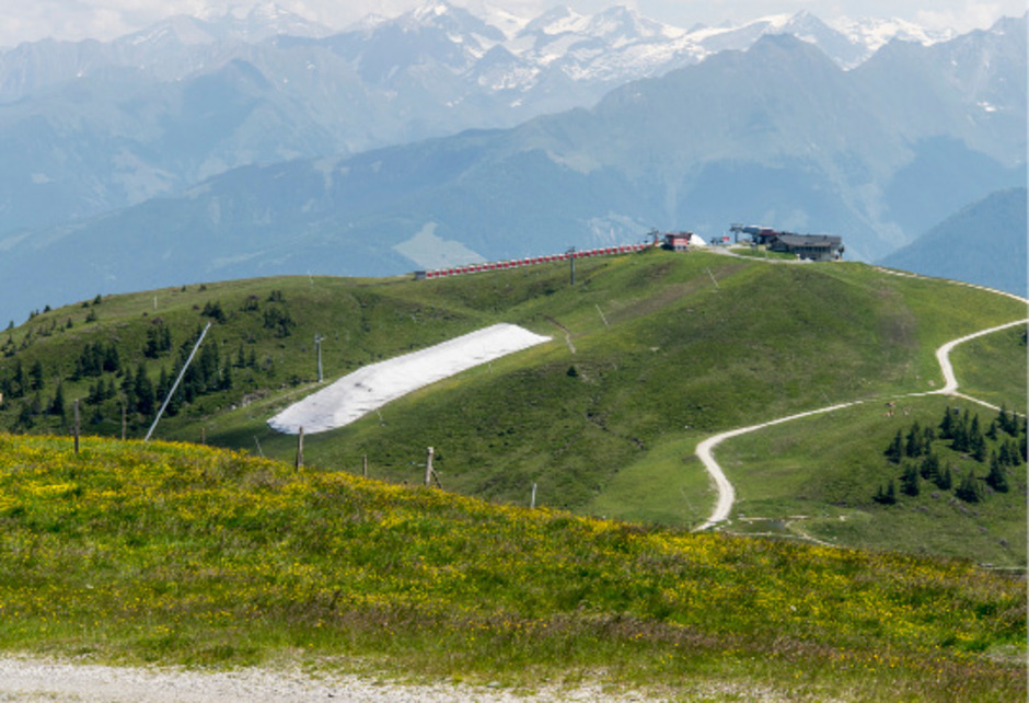 Kitzbüheli látkép a Resterhöhén - fotó: TT
