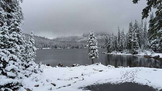 Havas táj a Mirror tó partján - Fotó: Uinta-Wasatch-Cache National Forest