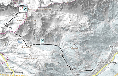 A Fehér Mámor verseny útvonala