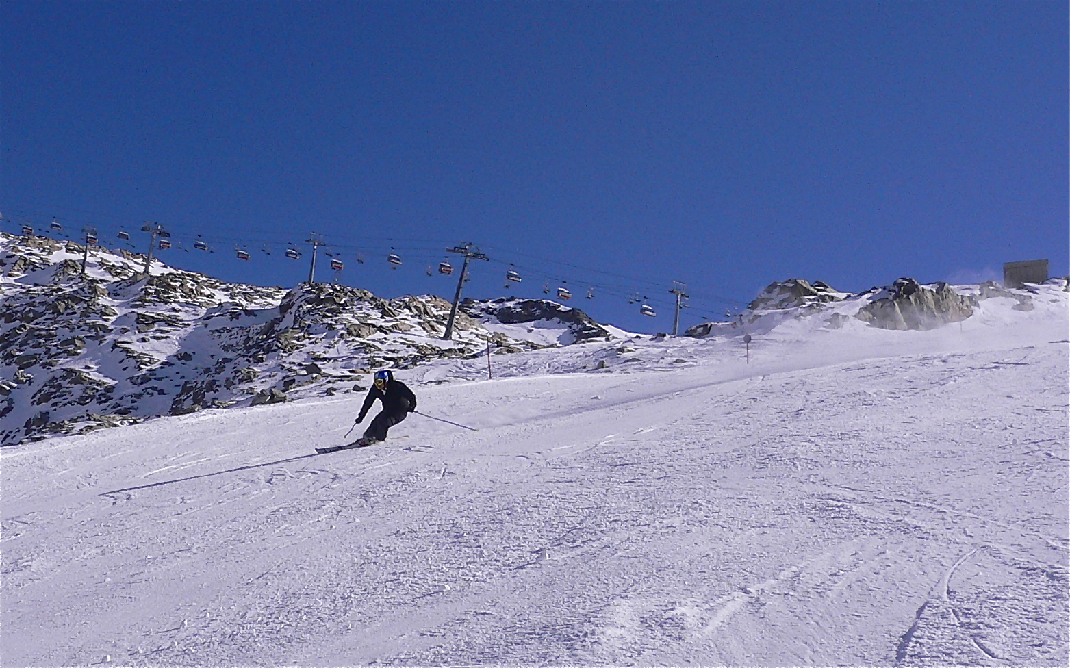 GS kanyar részlet, kikormányzás eleje