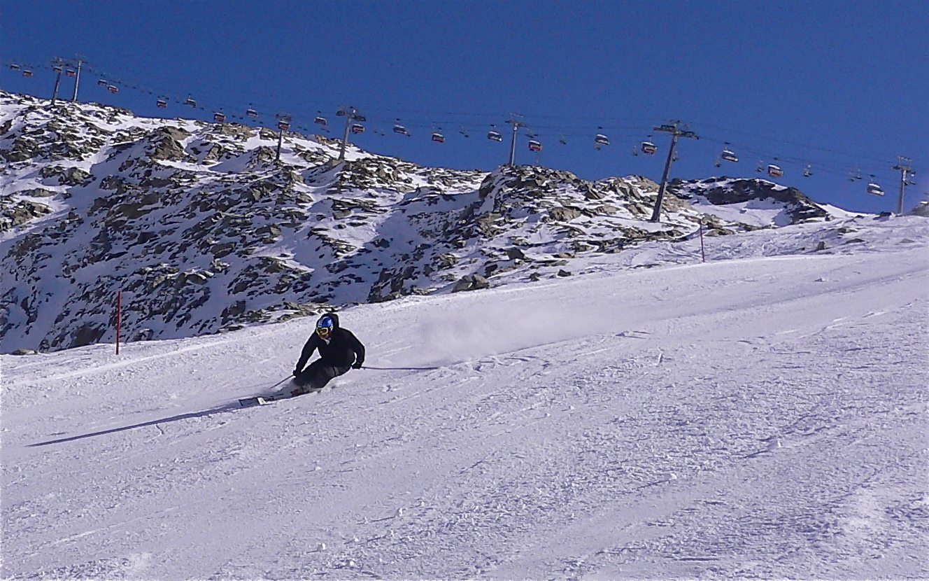 GS kanyar részlet, kikormányzás kb. közepe