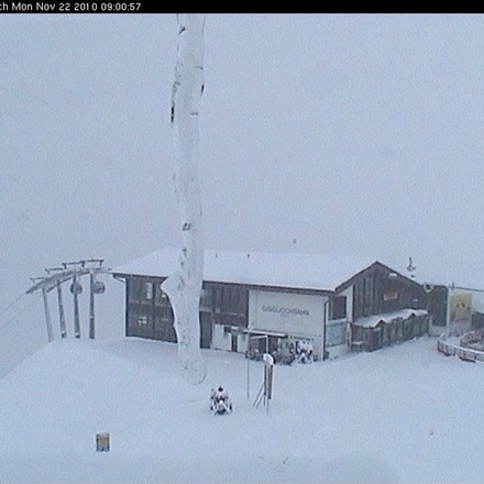 Sölden 1368 méteren