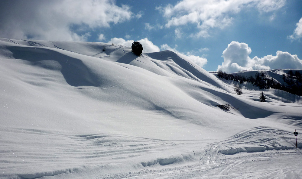 A 7-es pályán a Biok-tól a Pralongia felé.
