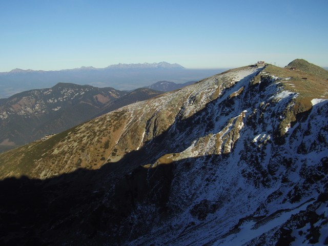A Chopok a Magas Tátrával