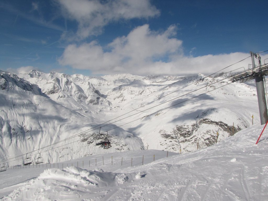a 3000-es csácsra felvivő ülős lift