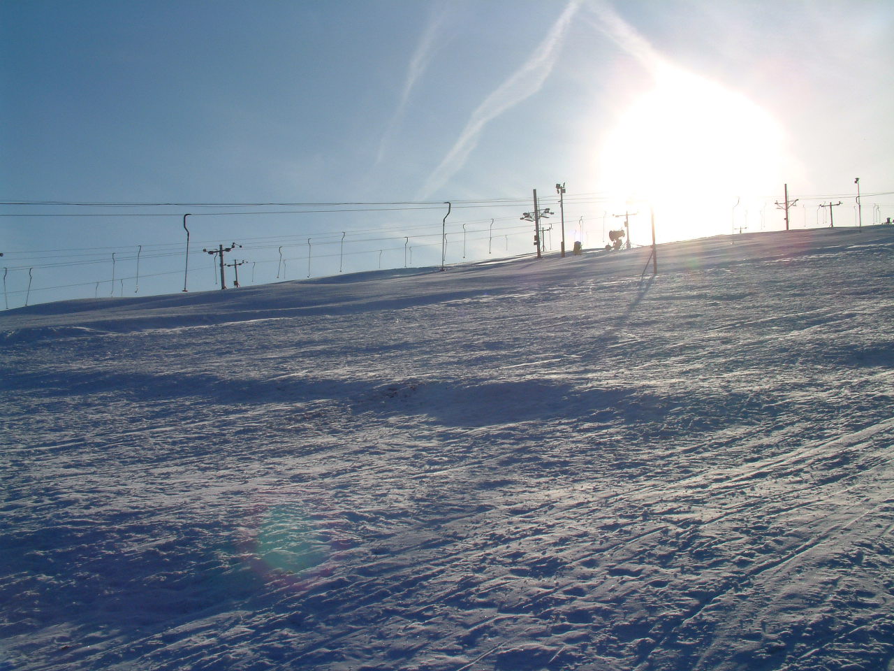 "A pálya nyitás előtt"