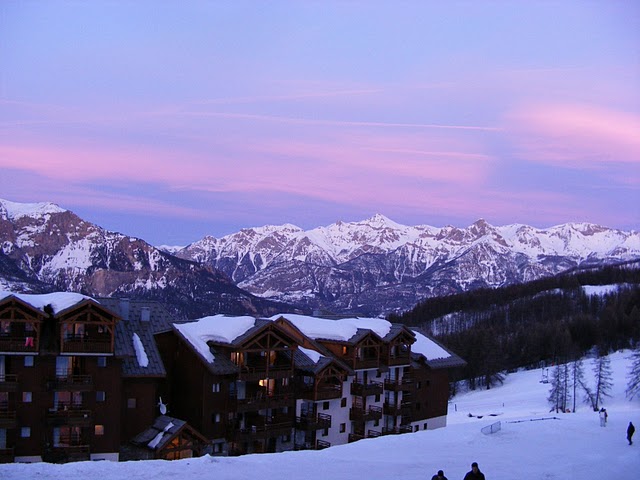 esti kilátás az apartmanból...